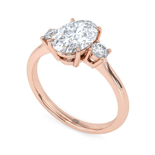 Mirage Oval Pavé Diamond Band 1.25 ct