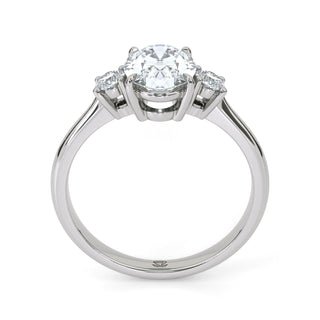 Mirage Oval Pavé Diamond Band 1.25 ct