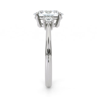 Mirage Oval Pavé Diamond Band 1.25 ct