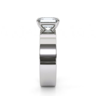 Emerald Classic Lab Diamond Engagement Ring 1.5 ct