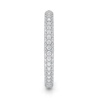 Atlas Pavé Diamond Band - Slim