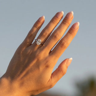 Oval Classic Lab Diamond Engagement Ring 2.0 ct