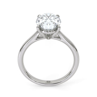 Lyra Oval Pavé Diamond Band 3.0 ct