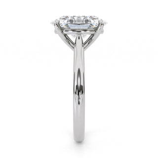 Lyra Oval Pavé Diamond Band 3.0 ct