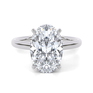 Lyra Oval Pavé Diamond Band 3.0 ct