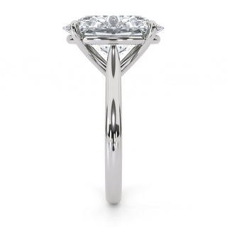 Lyra Oval Pavé Diamond Band 5.0 ct