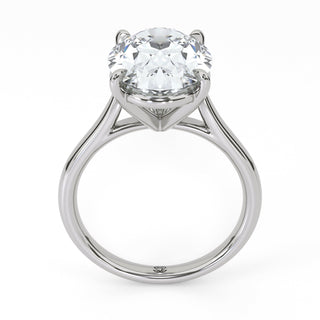 Lyra Oval Pavé Diamond Band 5.0 ct