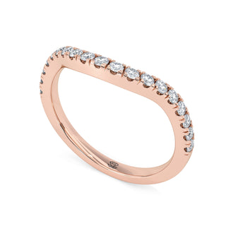 Crest Pavé Diamond Band
