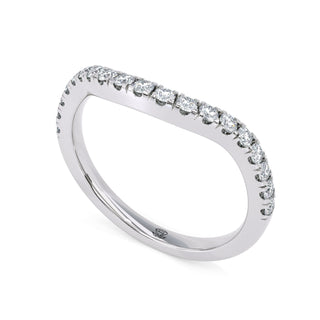 Crest Pavé Diamond Band