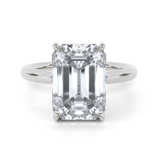 Comet Emerald Pavé Diamond Band 3.5 ct
