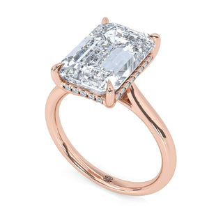 Comet Emerald Pavé Diamond Band 5.0 ct