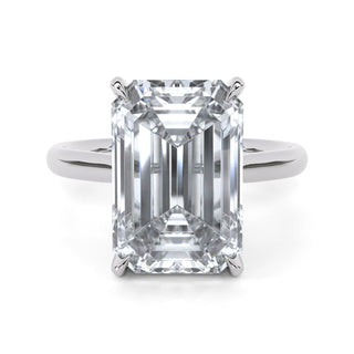 Comet Emerald Pavé Diamond Band 5.0 ct