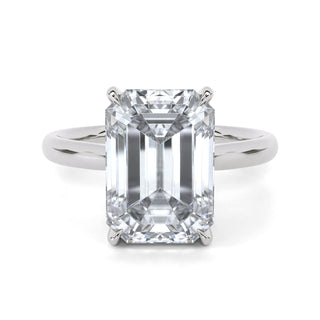 Lattice Emerald Pavé Diamond Band 3.5 ct