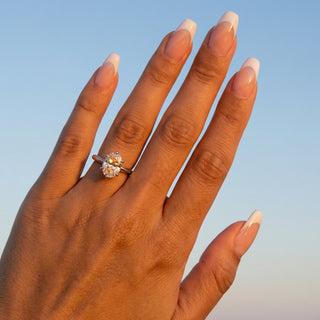 Oval Cut Solitaire Engagement Ring 2 ct