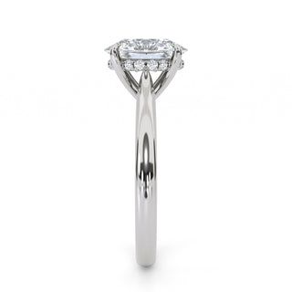 Oval Classic Lab Diamond Engagement Ring 1.5 ct