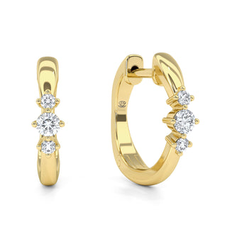 Glow Lab Diamond Earrings