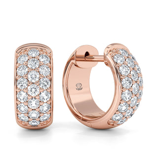 Pavé Lab Diamond Earrings