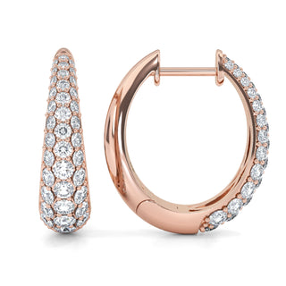 Marquise Lab Diamond Earrings