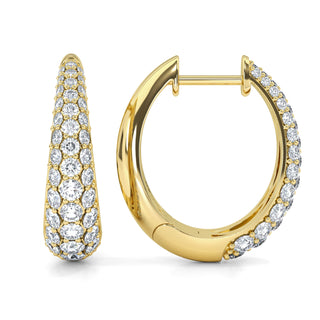 Marquise Lab Diamond Earrings