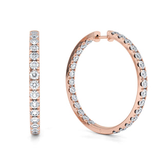 Duo Lab Diamond Earrings - Large