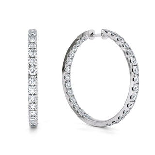Duo Lab Diamond Earrings - Large