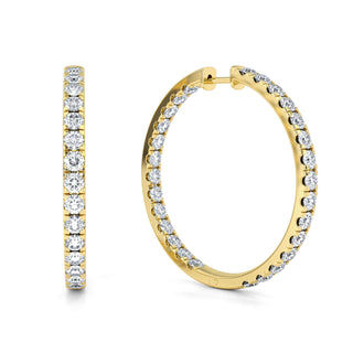 Duo Lab Diamond Earrings - Large