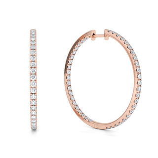 Micro Lab Diamond Earrings - Large