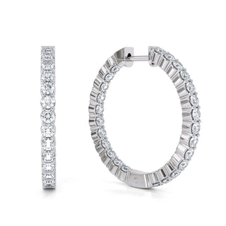Open Lab Diamond Earrings