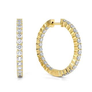 Open Lab Diamond Earrings