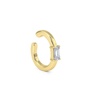 Nova Emerald Lab Diamond Cuff