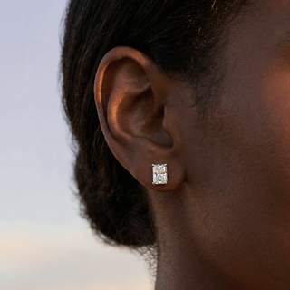 Radiant Cut Four-Prong Stud Earrings 1.0 ct. tw.