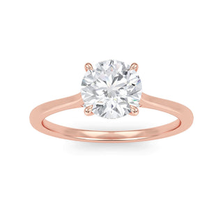 Round Classic Solitaire Engagement Ring 1.0 ct