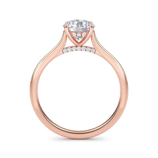 Round Classic Solitaire Engagement Ring 1.0 ct