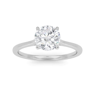 Round Classic Solitaire Engagement Ring 1.0 ct