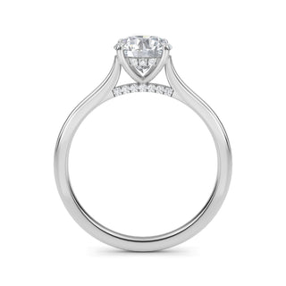 Round Classic Solitaire Engagement Ring 1.0 ct