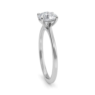Round Classic Solitaire Engagement Ring 1.0 ct