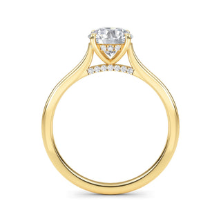 Round Classic Solitaire Engagement Ring 1.0 ct