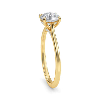 Round Classic Solitaire Engagement Ring 1.0 ct