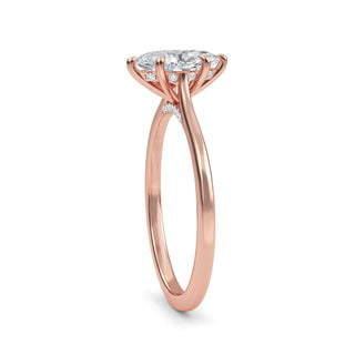 Marquise Classic Solitaire Engagement Ring 0.5 ct