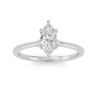 Marquise Classic Solitaire Engagement Ring 0.5 ct