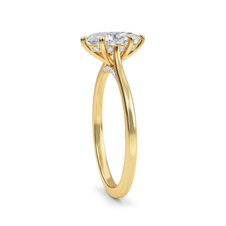 Marquise Classic Solitaire Engagement Ring 0.5 ct