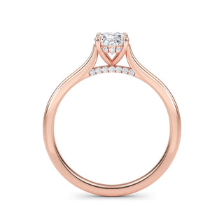 Oval Classic Solitaire Engagement Ring 1.0 ct