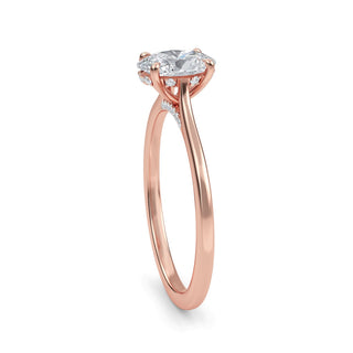Oval Classic Solitaire Engagement Ring 1.0 ct