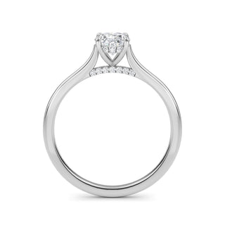 Oval Classic Solitaire Engagement Ring 1.0 ct