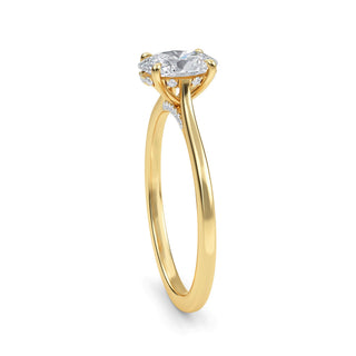 Oval Classic Solitaire Engagement Ring 1.0 ct