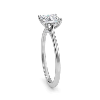 Princess Classic Solitaire Engagement Ring 1.0 ct
