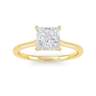Princess Classic Solitaire Engagement Ring 1.0 ct