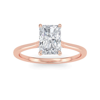 Radiant Classic Solitaire Engagement Ring 1.0 ct