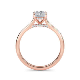 Radiant Classic Solitaire Engagement Ring 1.0 ct