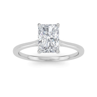 Radiant Classic Solitaire Engagement Ring 1.0 ct